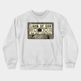 Lamb of god cassette Crewneck Sweatshirt